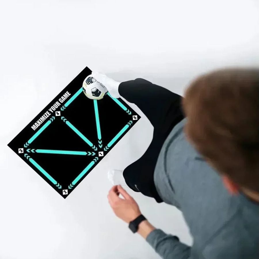 FootSkill Training Mat | Sport & Training | Football Training Mat with Accompanying Video Programme