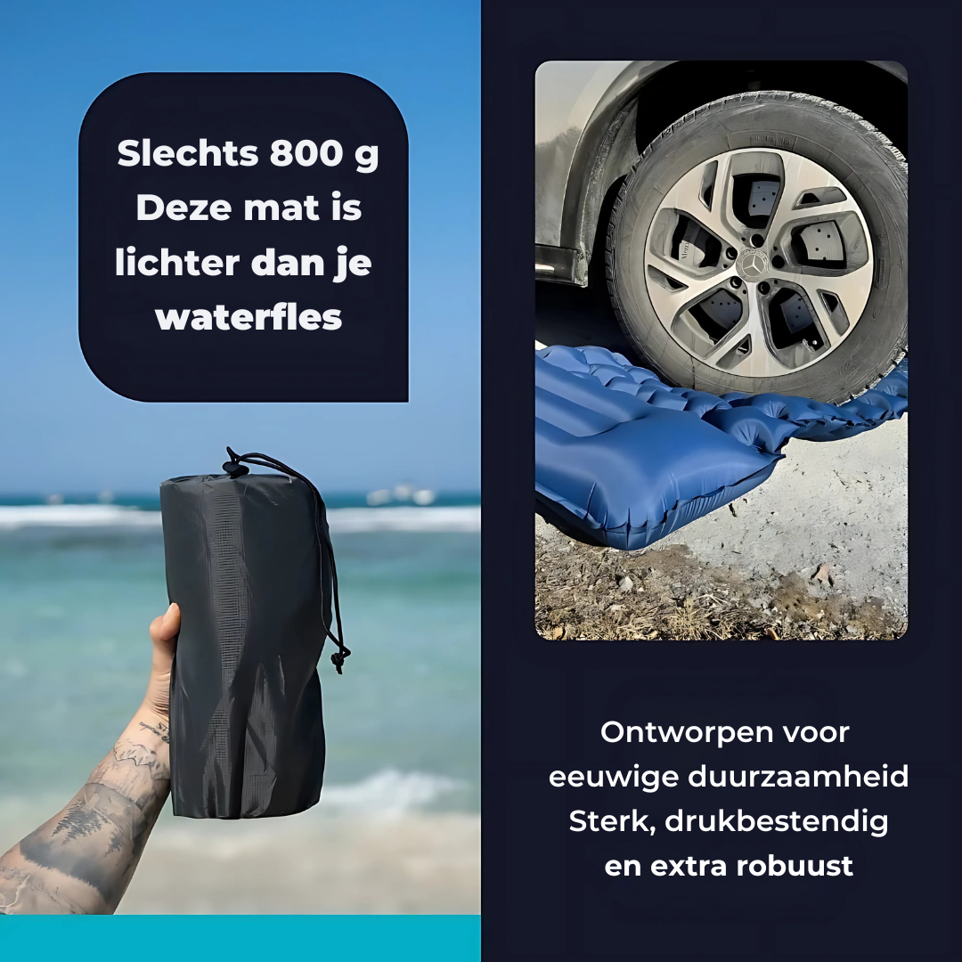 ErgoMat - Ultralight and compact sleeping mat – perfect for on the go.