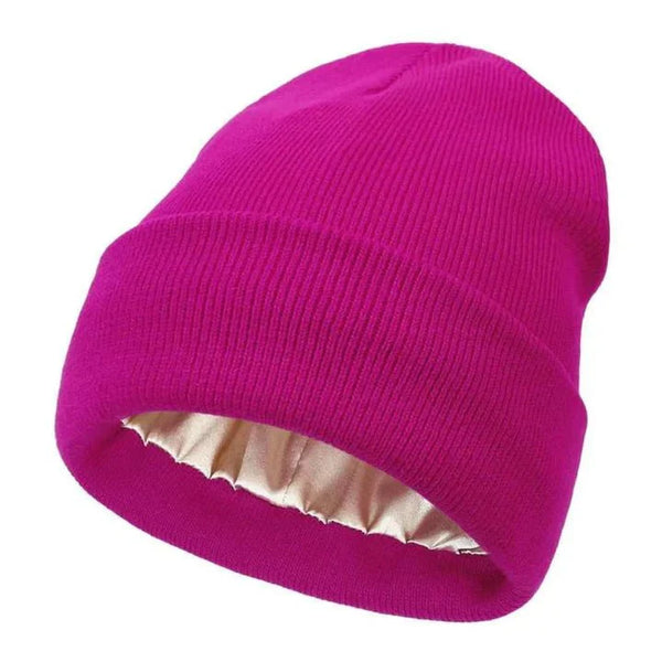 Silk Lined Winter Hat - Noor