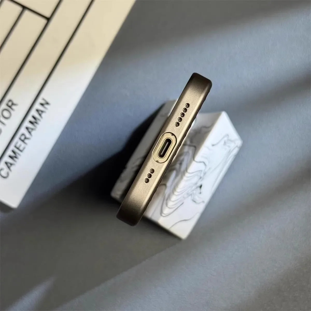 Shieldskin iPhone Case | Phone Case | Drop-resistant Titanium-Look Case for iPhone Models