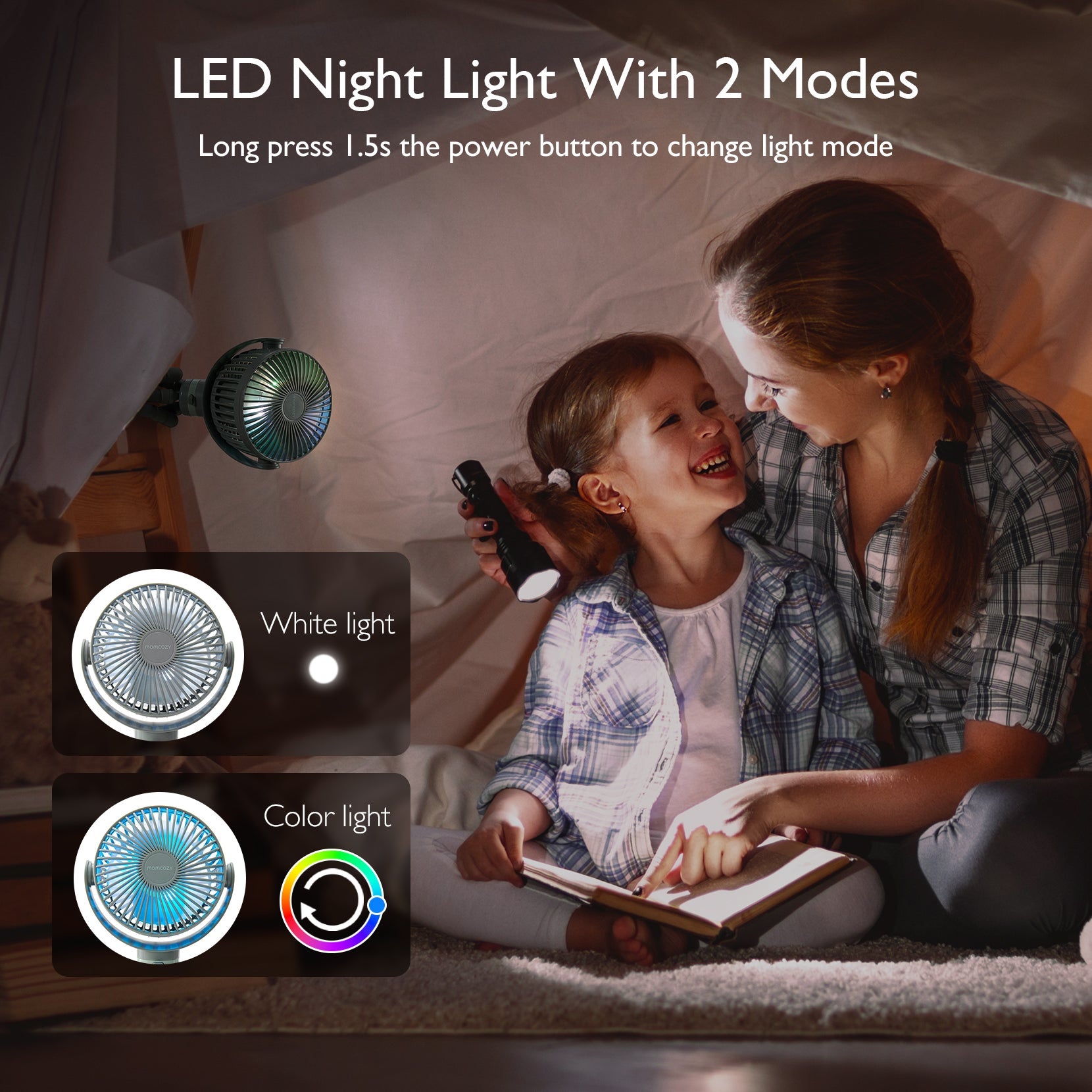 USB Rechargeable Handheld Cooling Fan for Travel