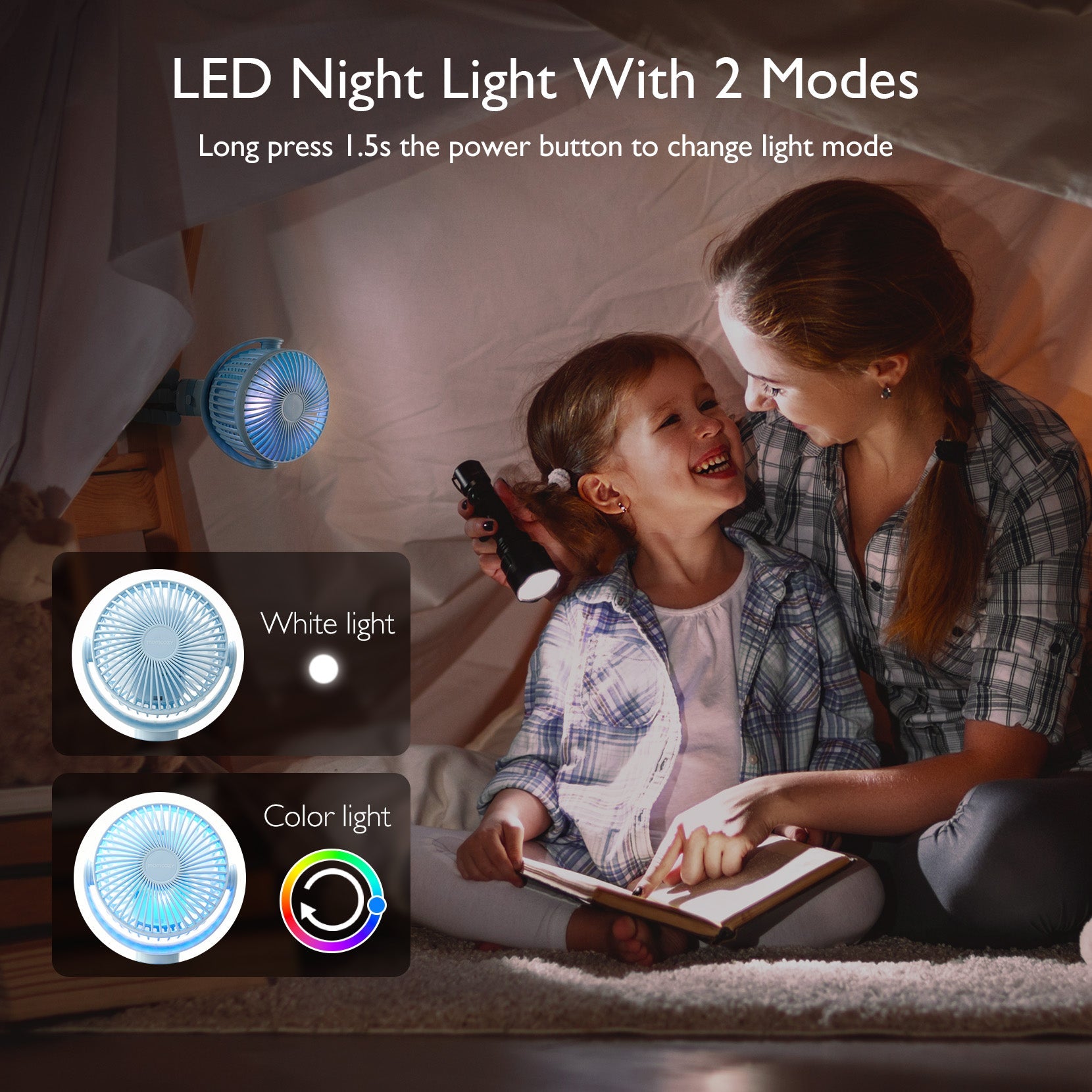 USB Rechargeable Handheld Cooling Fan for Travel