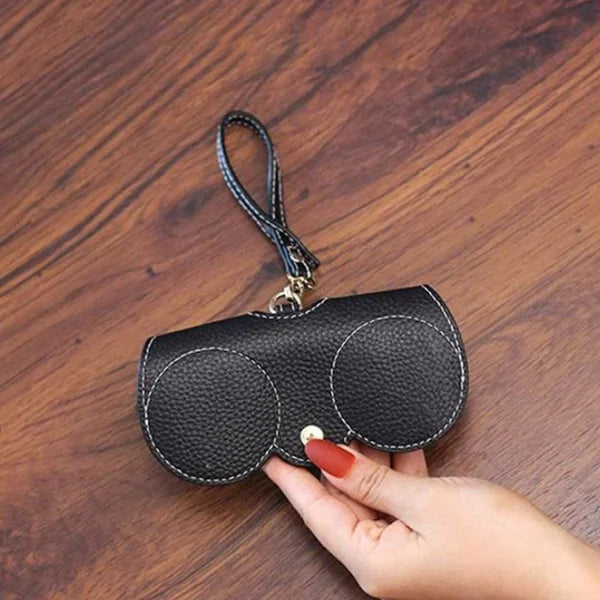 Soft Leather Sunglasses Case