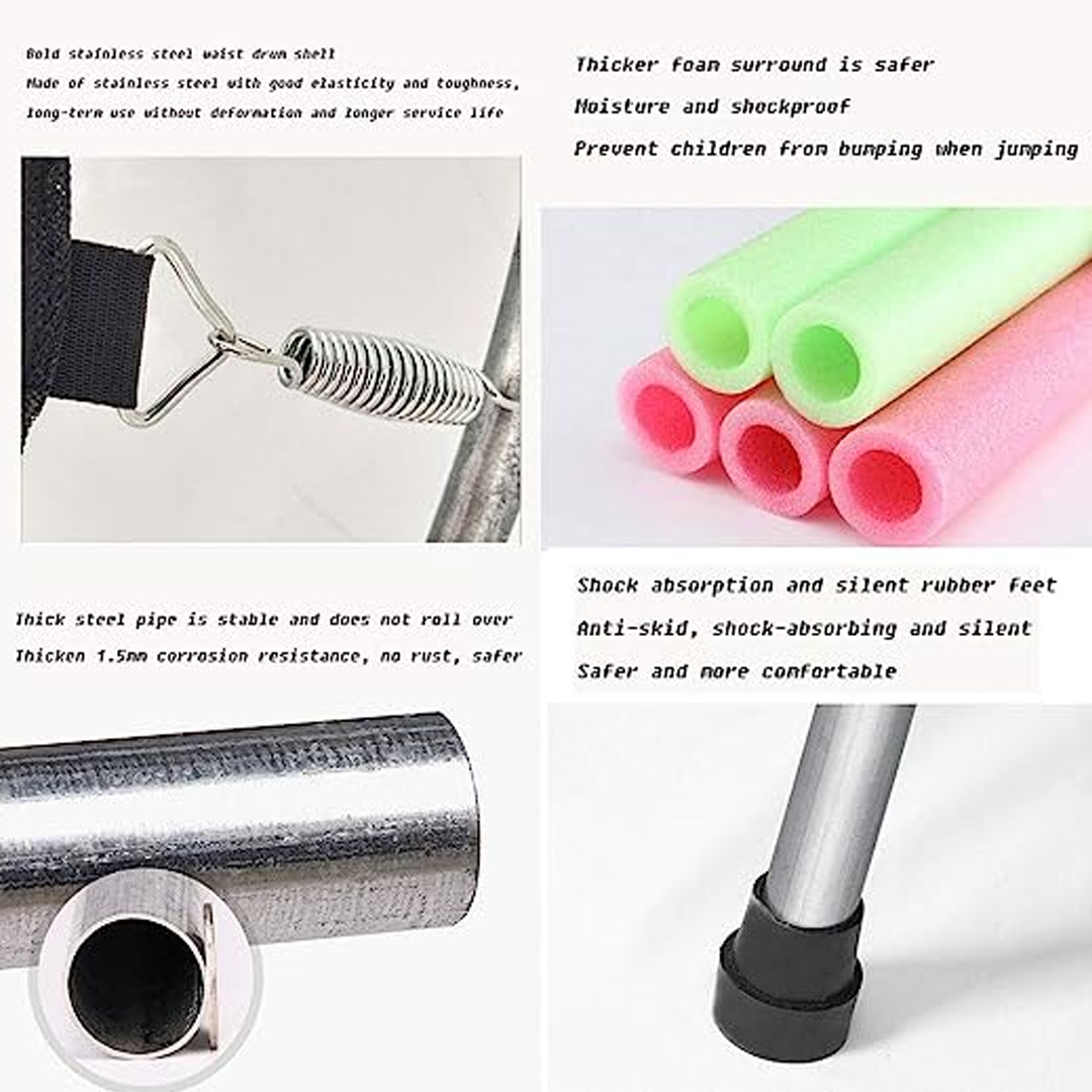 Kids Trampoline with Safety Net – Jumpie KidsTramp