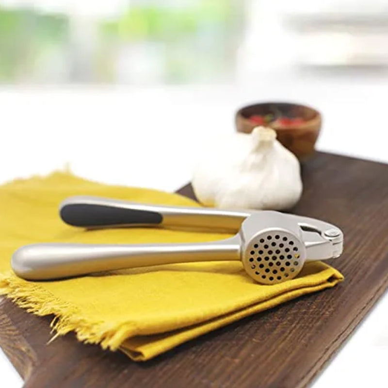 Stainless Steel Premium Garlic Press