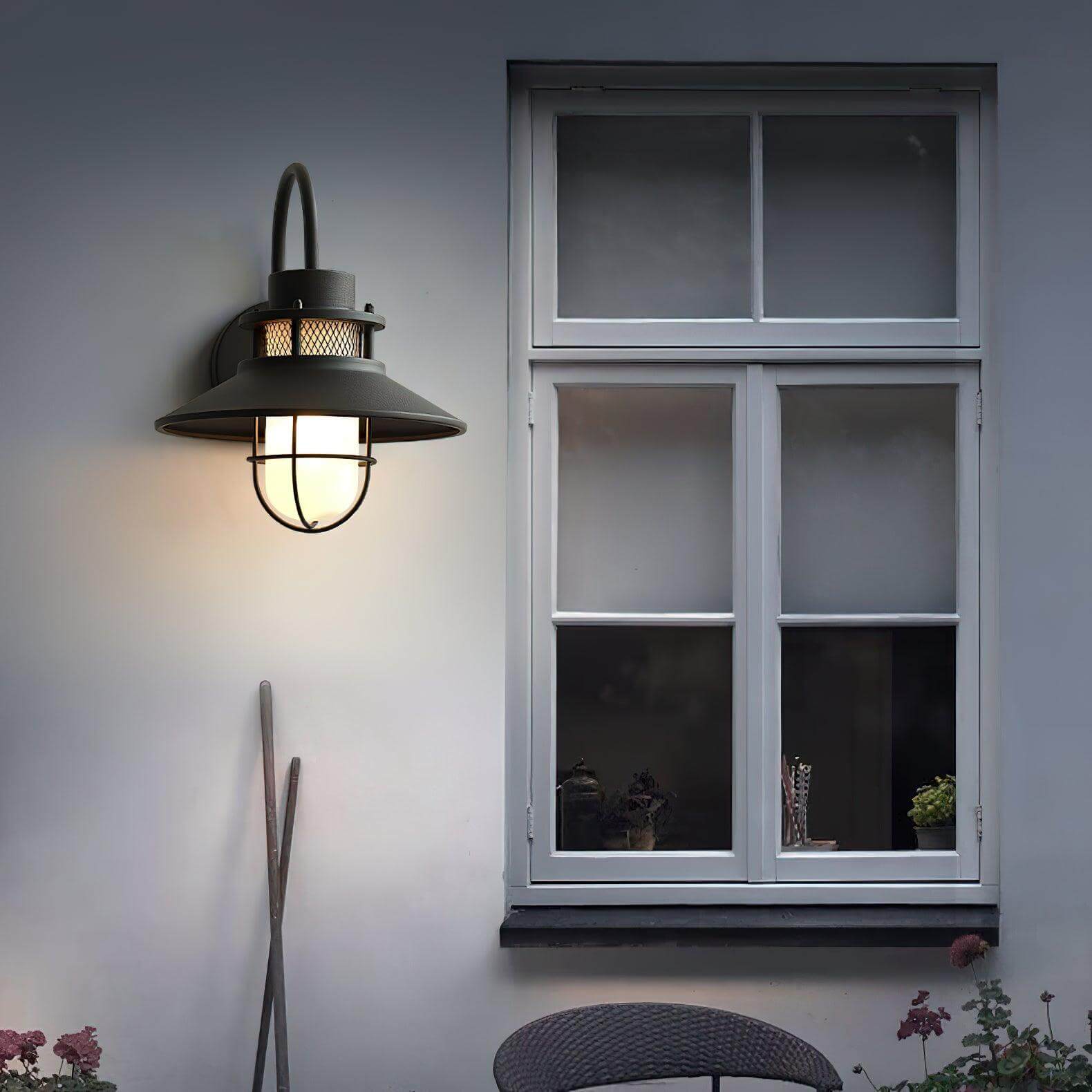 Industrial Outdoor Wall Light - Weatherproof