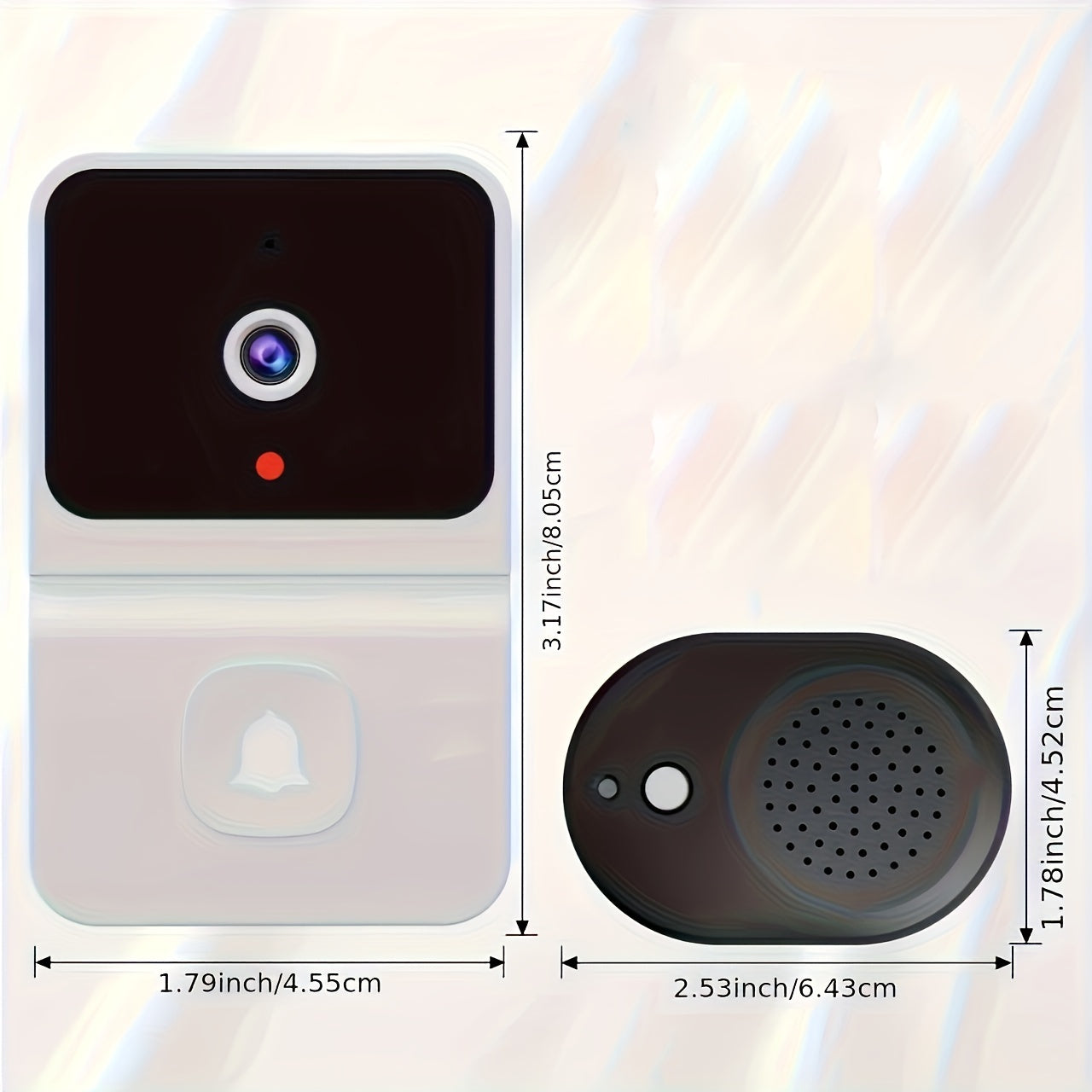 VisioBell Smart Doorbell - Safety and Comfort with HD Video and Two-Way Communication