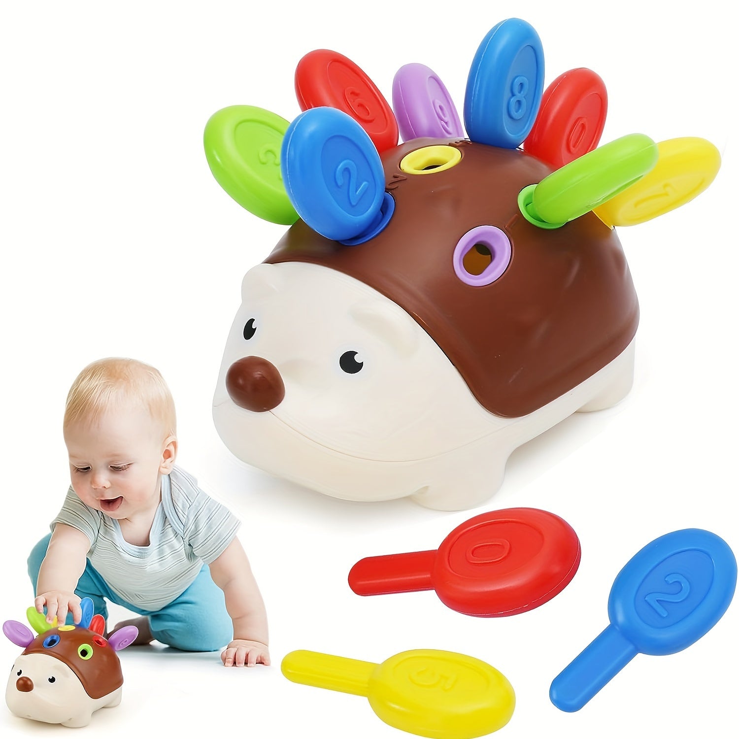 Cute Hedgehog Educational Toy - Learn and Play
