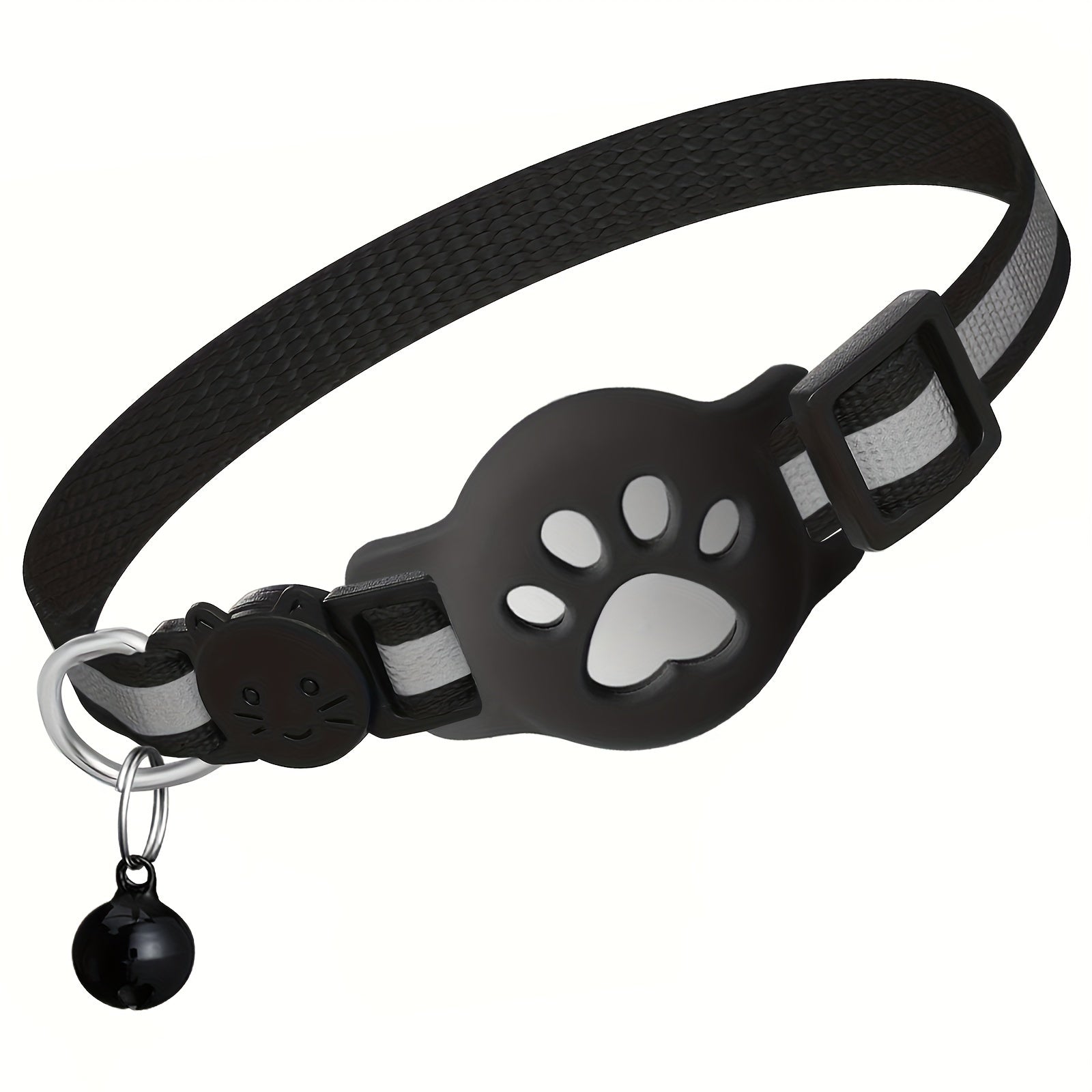 Cat Collar with Safety Buckle and Bell – Adjustable for Cats of Various Sizes