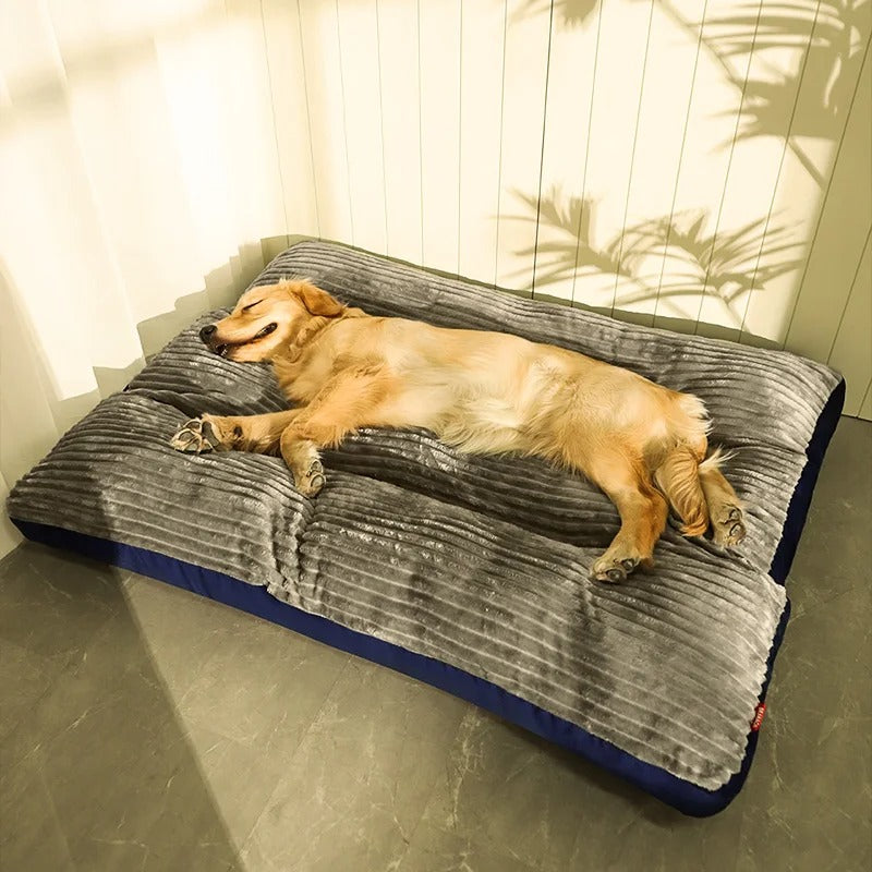 PawHaven Plush Dog Bed | Ultra-Soft, Machine-Washable Pet Comfort Bed