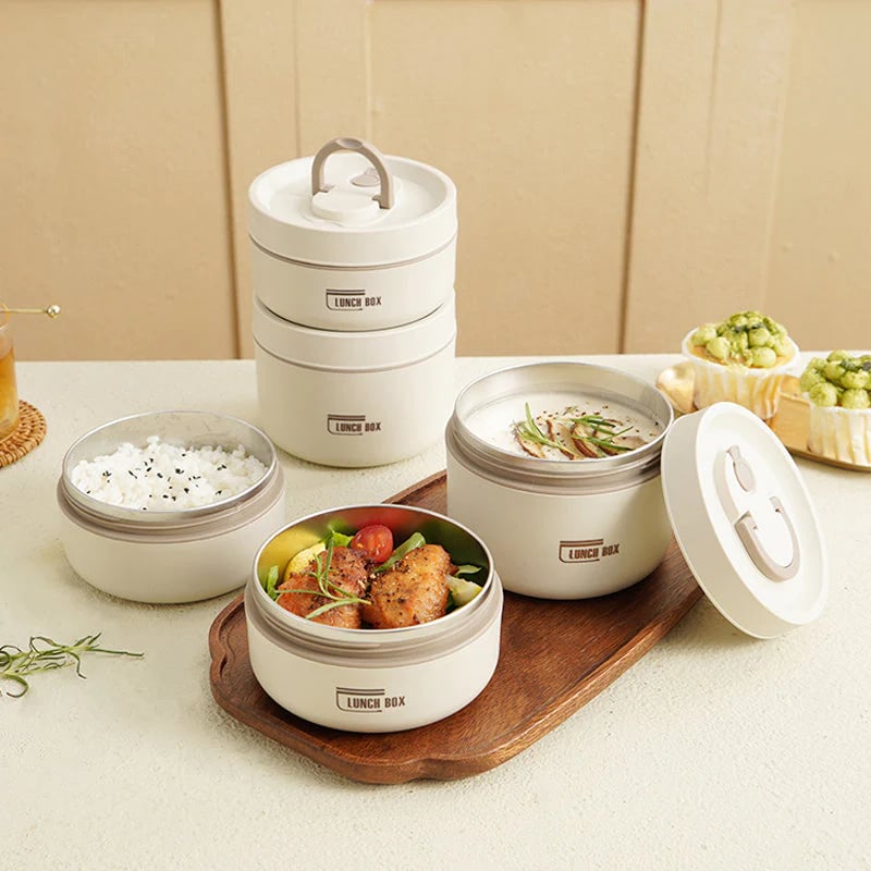 HeatKeeper Pro Lunch Box | Leak-proof stainless steel food container for hot and cold meals
