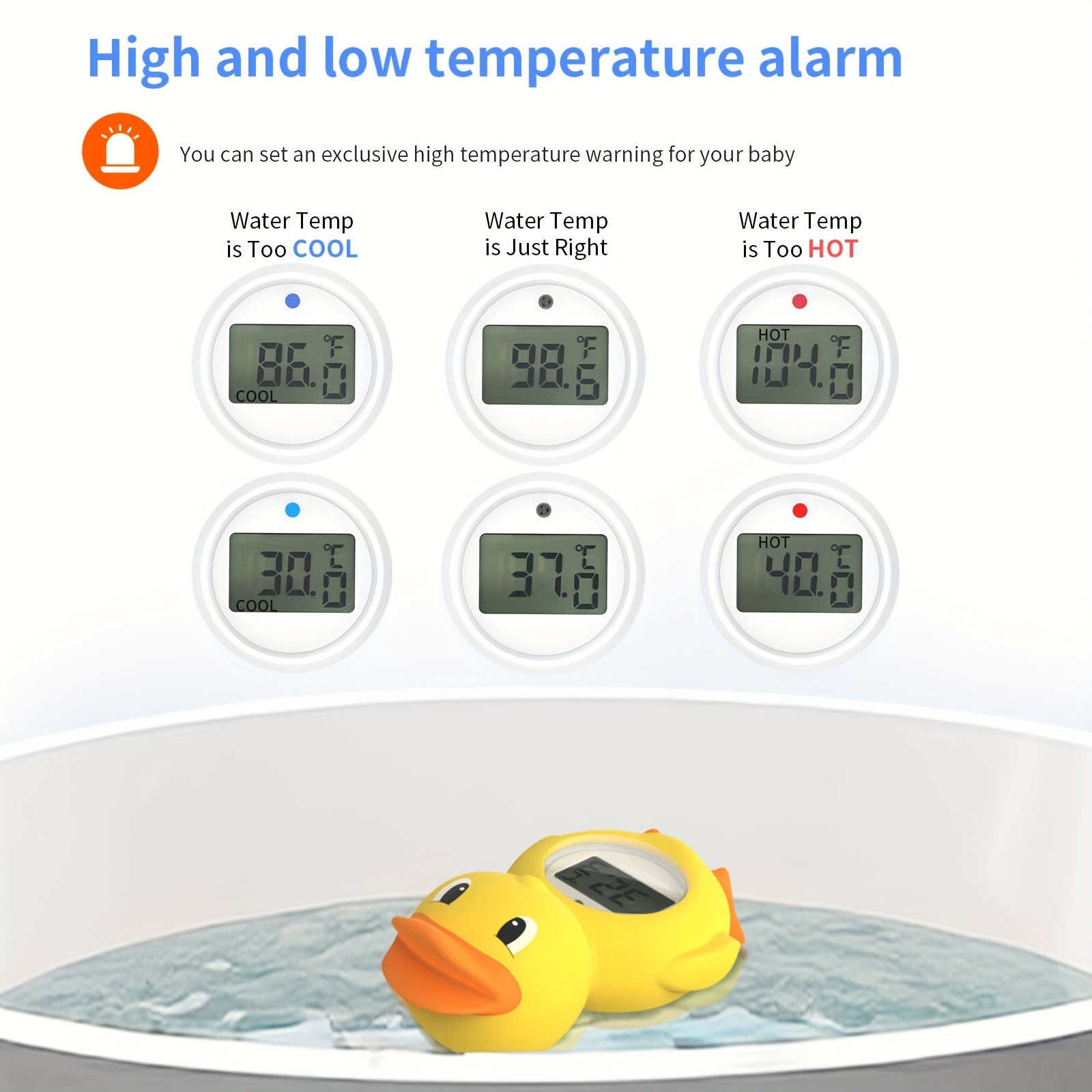 DuckSafe Baby Water Thermometer – Accurate & Cute