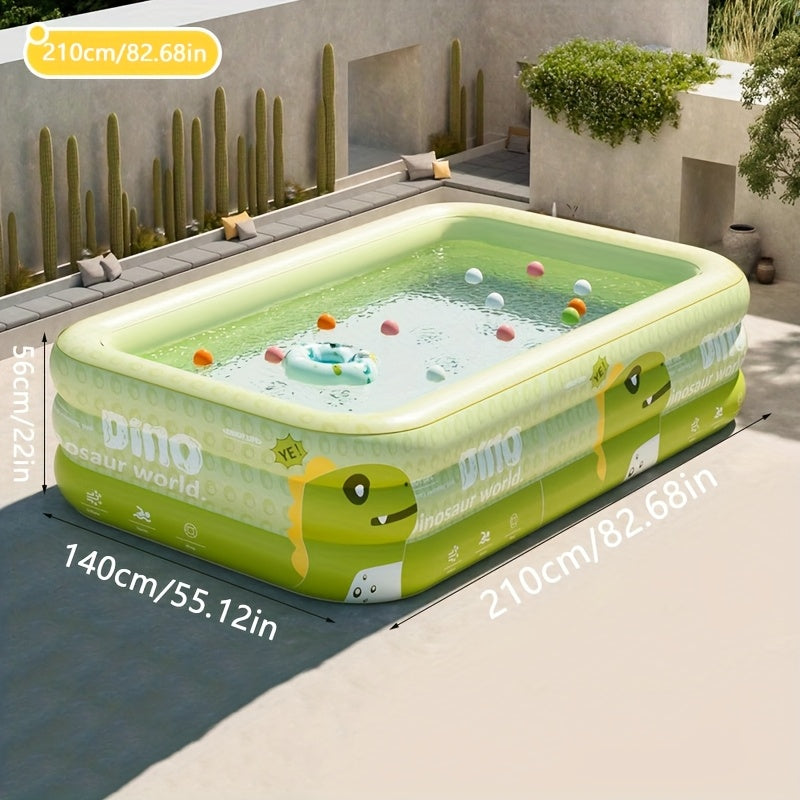Dino Inflatable Pool – Safe, Playful and Comfortable