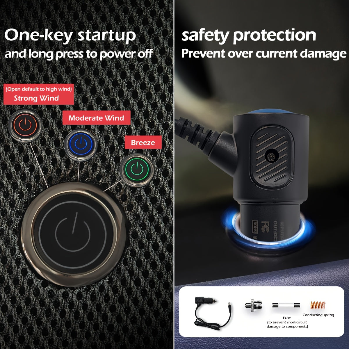 Turbo Car Seat Cushion – Quick Cooling and Comfort