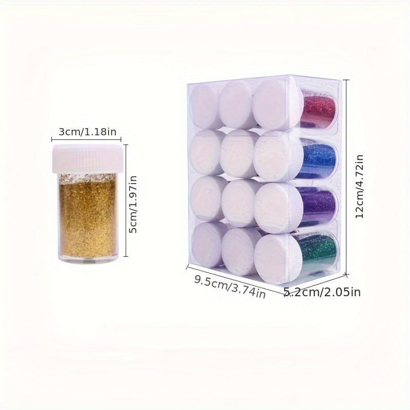 Glitter Set for Crafting – Perfect for Party Decorations and Creative Projects