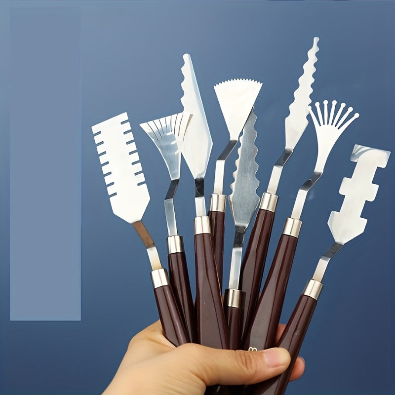 MasterBlend Palette Knife Set – Precision and Creativity for Oil Painting