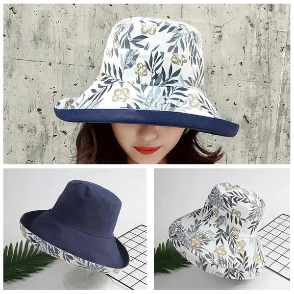 Ladies' Wide Brim Sun Hat – Emilia