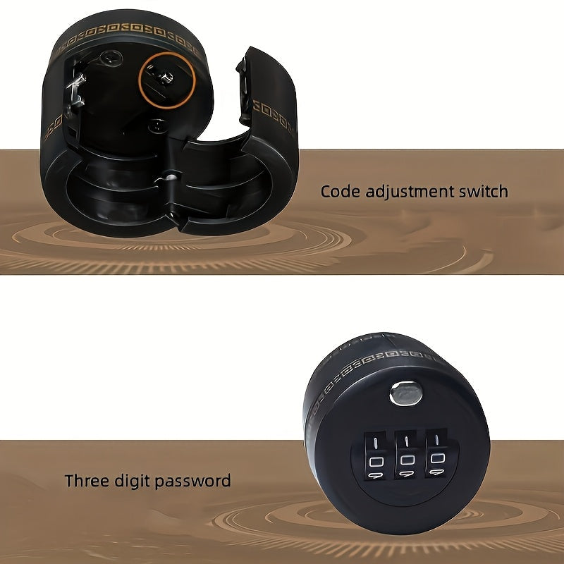 Password Lock Lid – 3-Digit Code for Secure Drink Storage