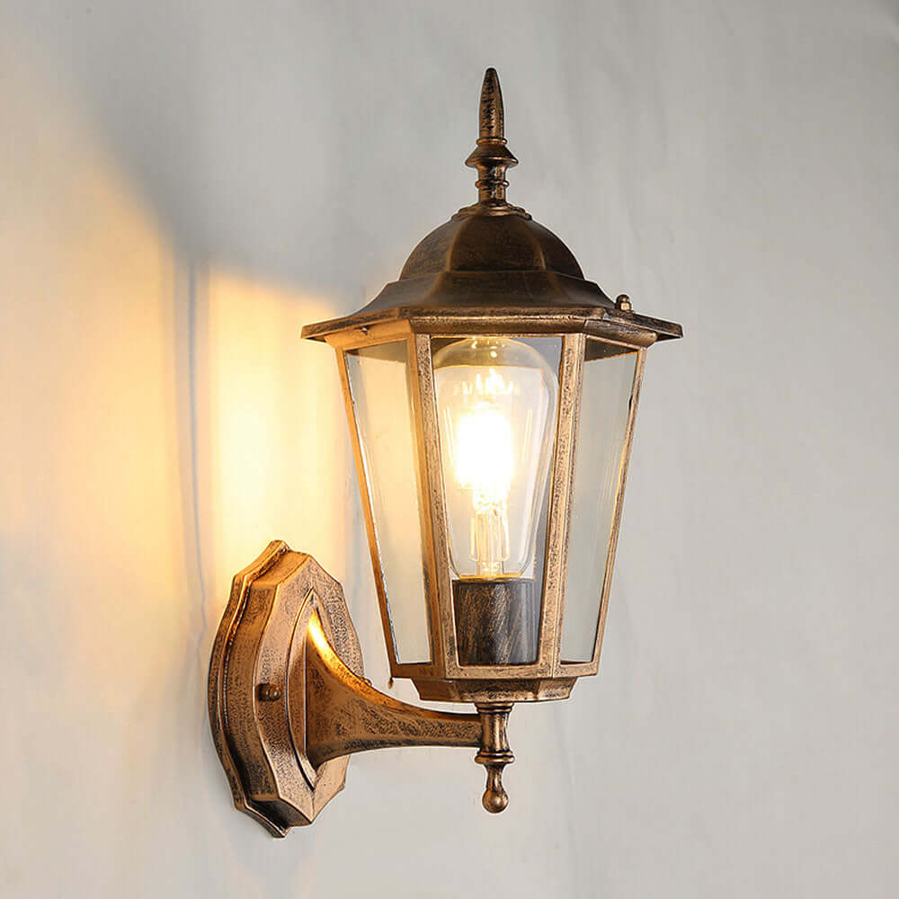 Retro Outdoor Wall Lamp - Garden Decoration