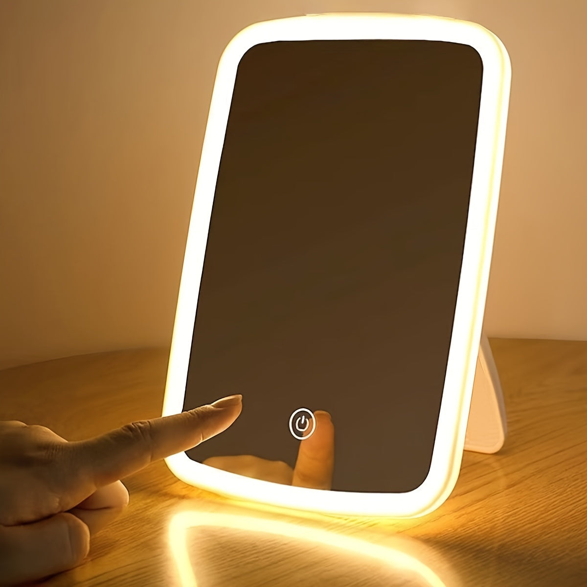 GlowPerfect LED Make-up Mirror - Lighting and Style in One