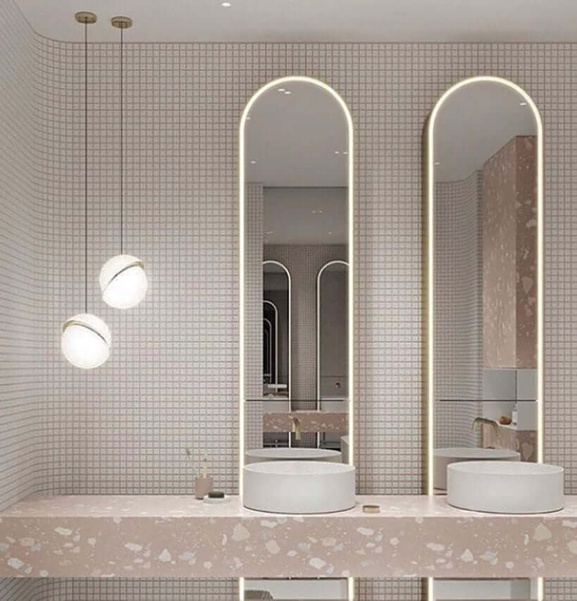 Half Moon Pendant Light - LED Pendant Light