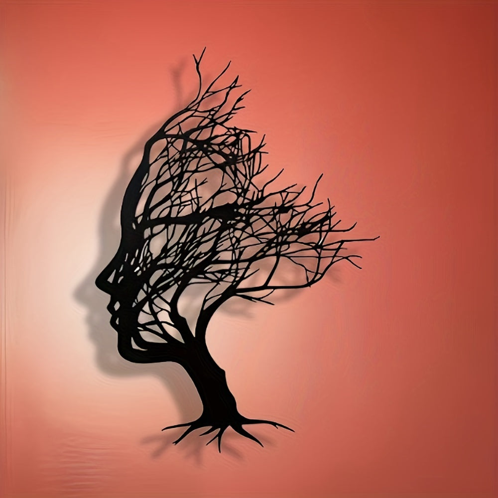 Boom Branch Woman Face Decoration - Elegance and Art in Your Interior