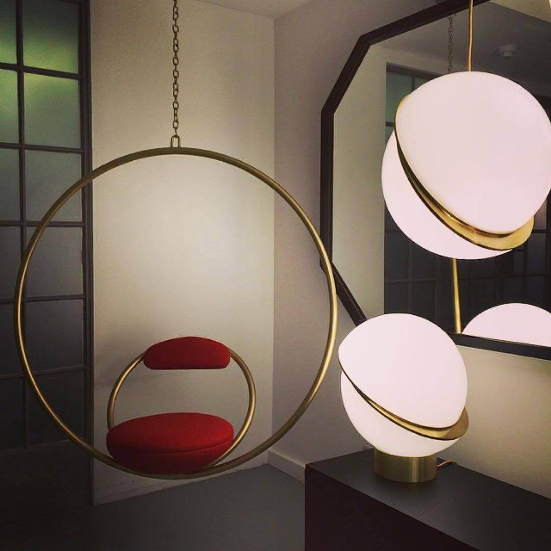 Half Moon Pendant Light - LED Pendant Light