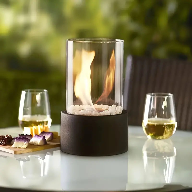Luna Stylish Bio-Ethanol Table Heater - Warmth and Atmosphere