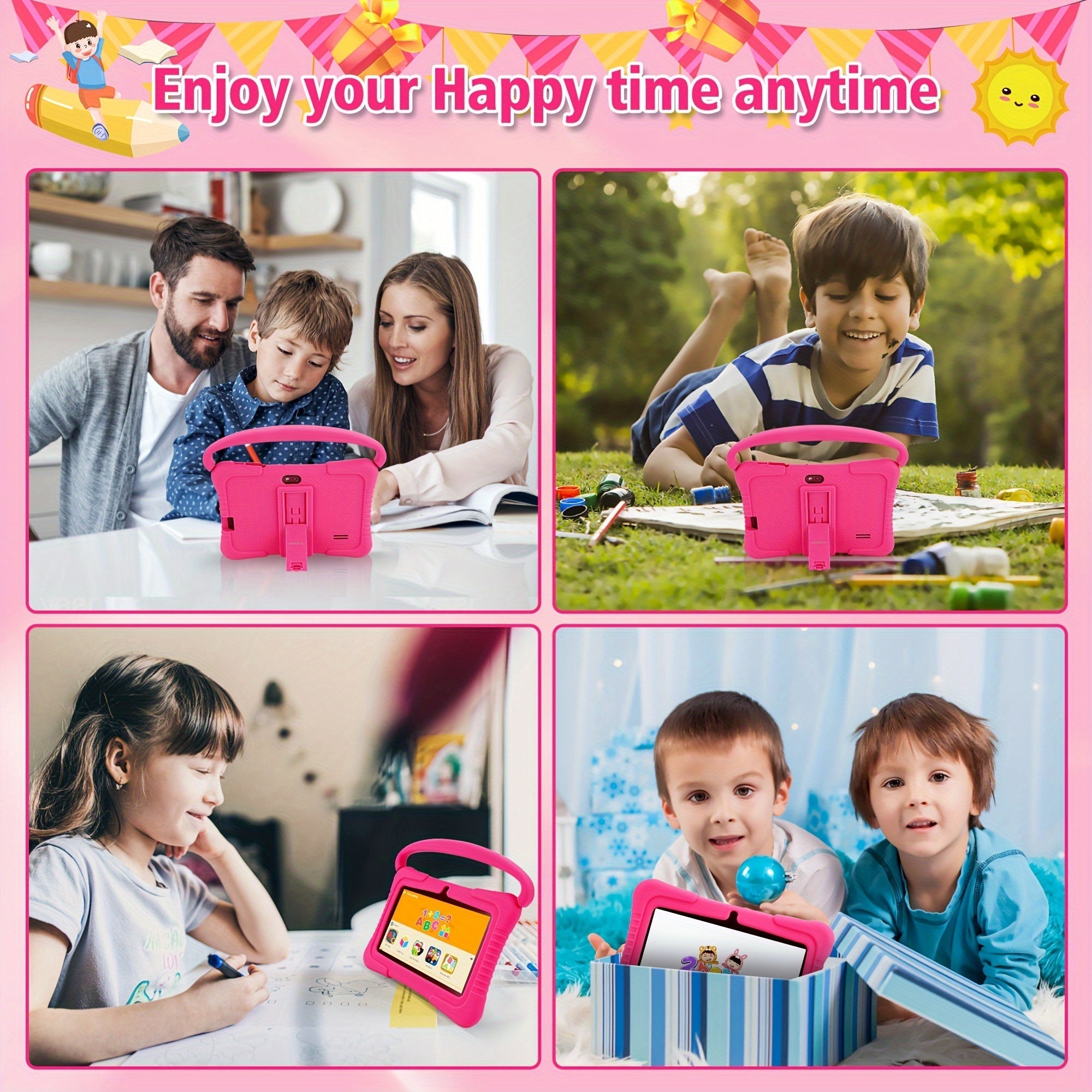 Kids' Tablet 7 Inch - Android Tablet with Eye Protection