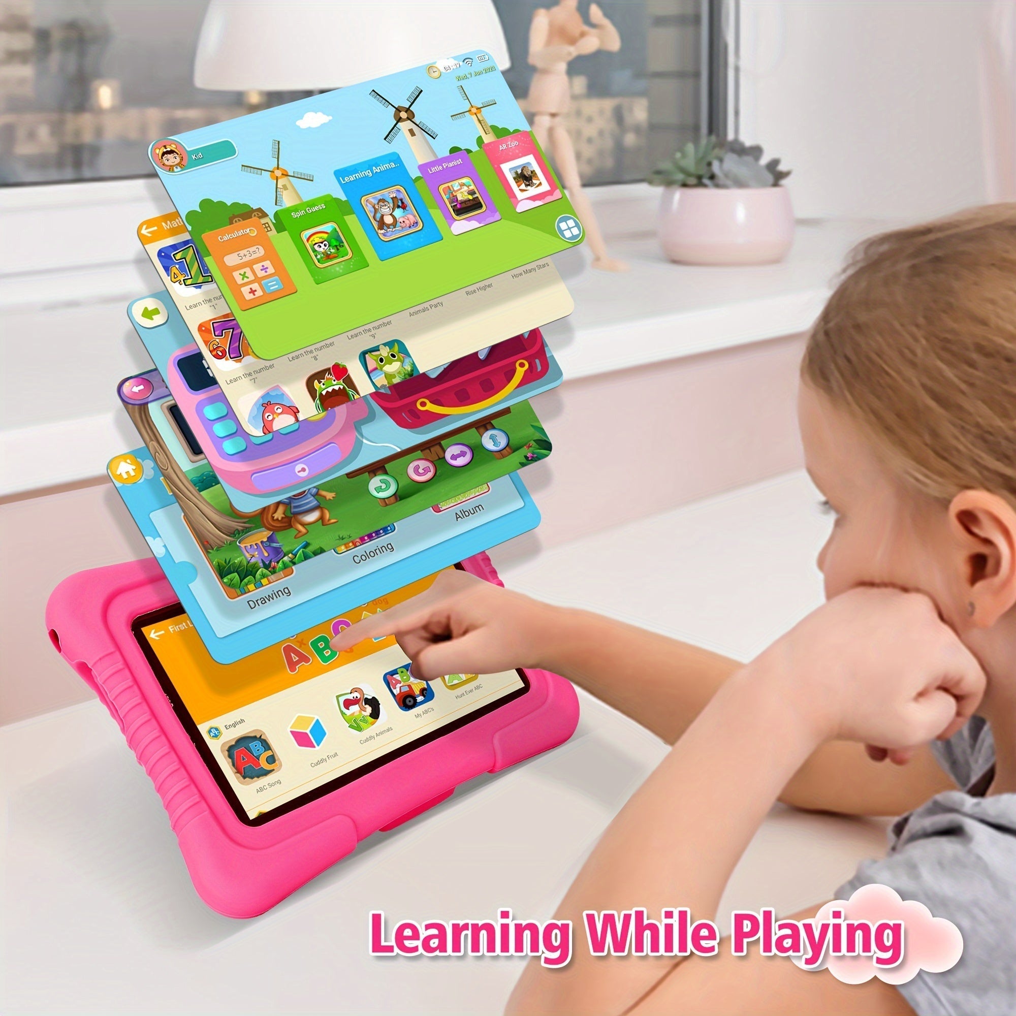 Kids' Tablet 7 Inch - Android Tablet with Eye Protection