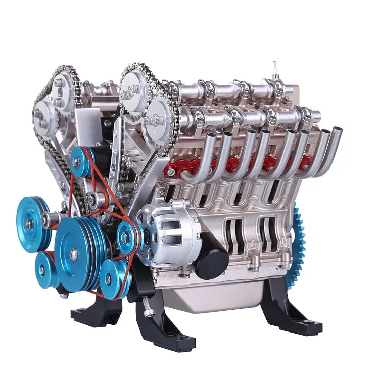 EngineEchelon V8 Heritage Decor | Luxury vintage-inspired V8 engine replica for home, office,