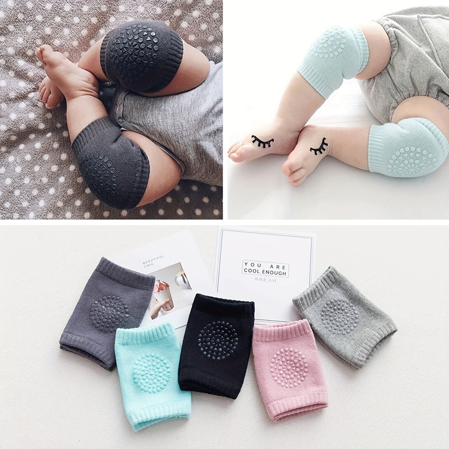 Safe Baby Knee Protectors - For Comfort and Protection While Crawling