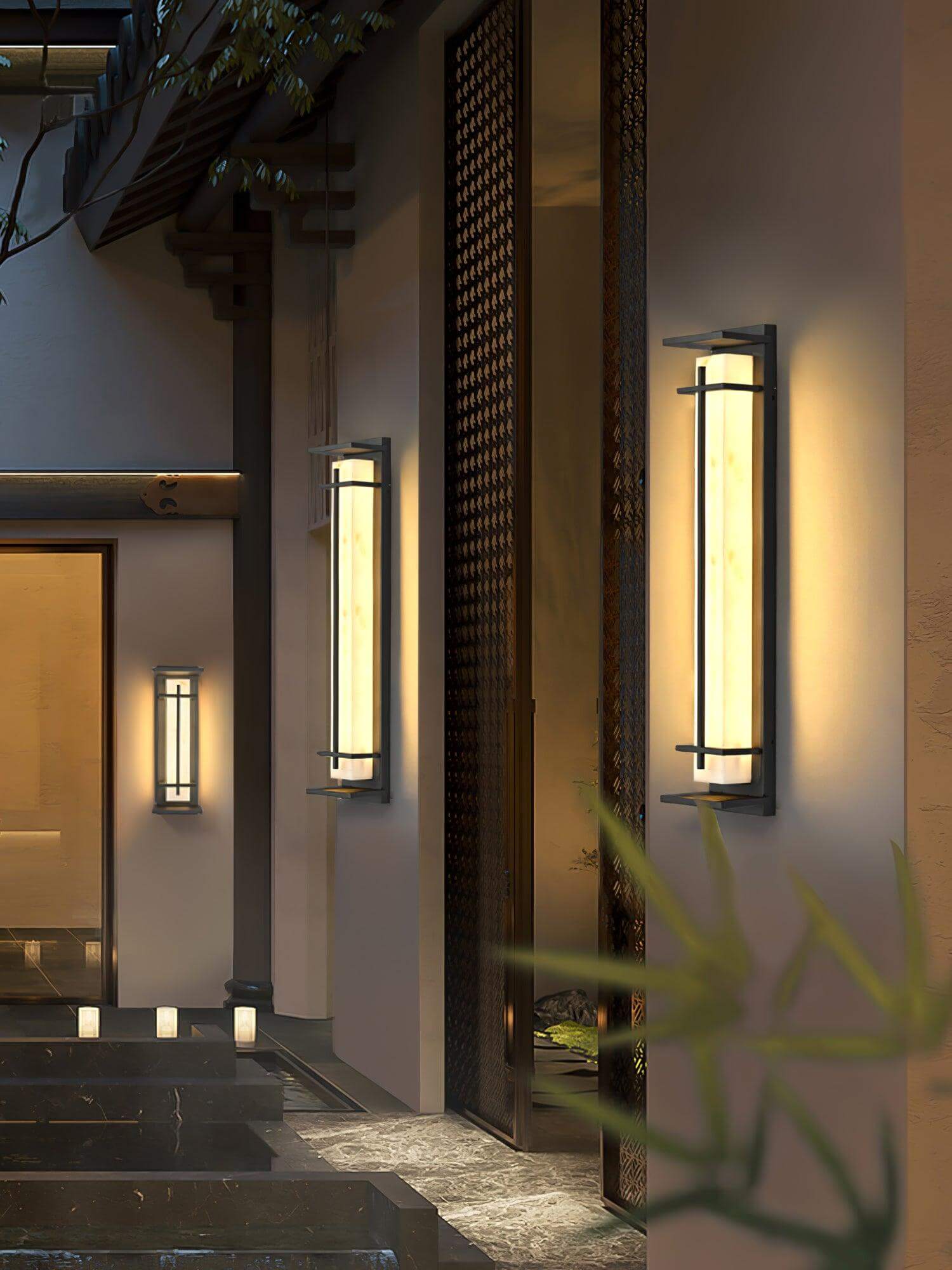 Modern Outdoor Wall Light - Waterproof & Durable