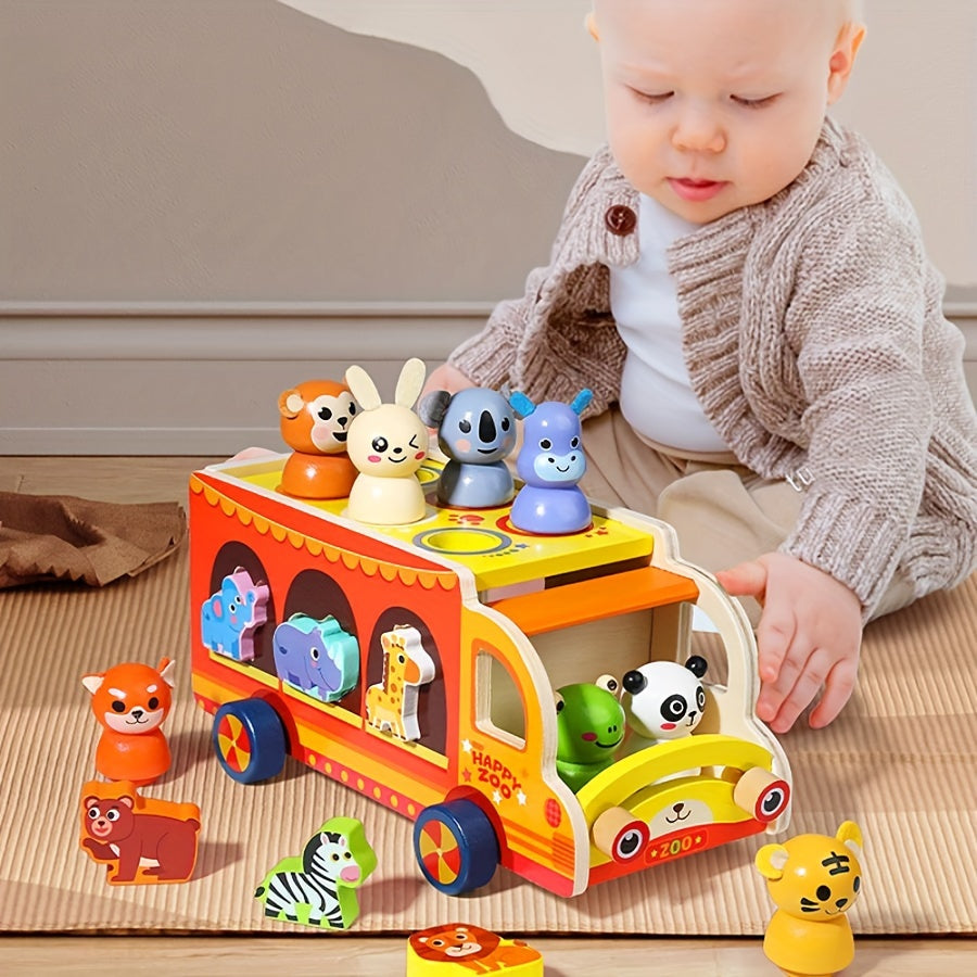 Educational Circus Animals Truck - For Creative Play and Learning