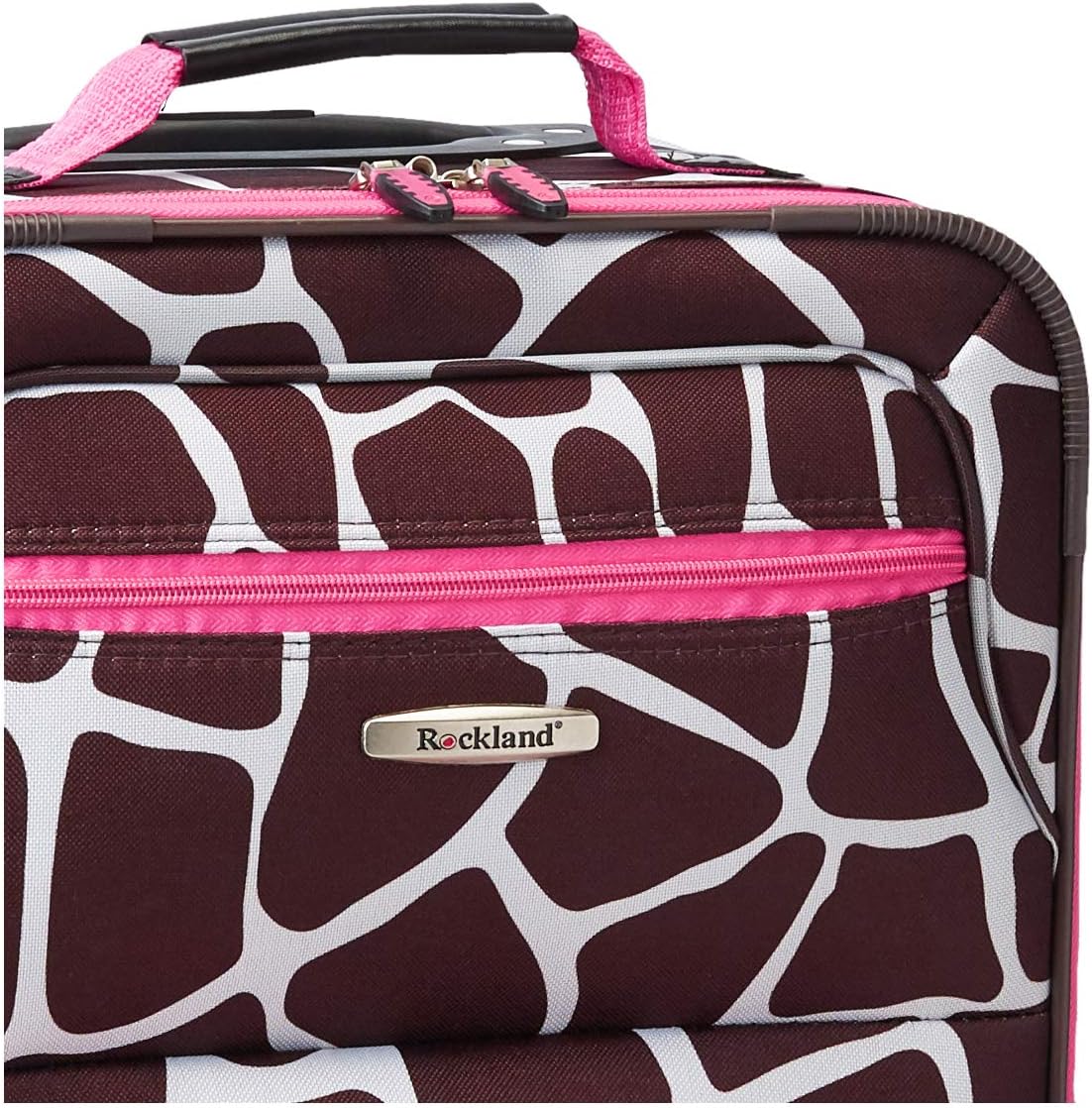 2-Piece Softside Upright Luggage Set with Cabin Bag & Smooth-Running Wheels