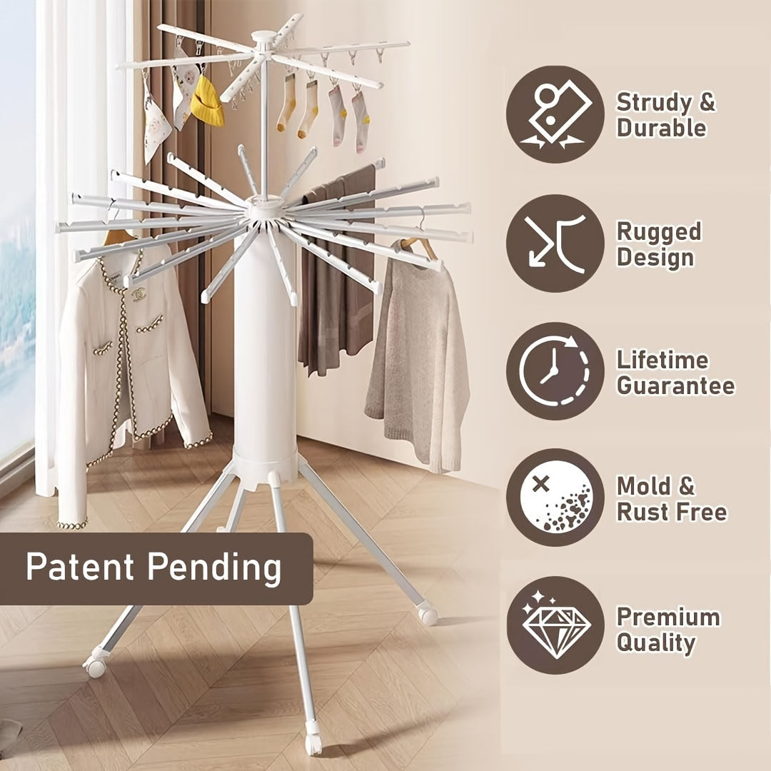 Cylindrical Octopus Drying Rack – Portable and Expandable