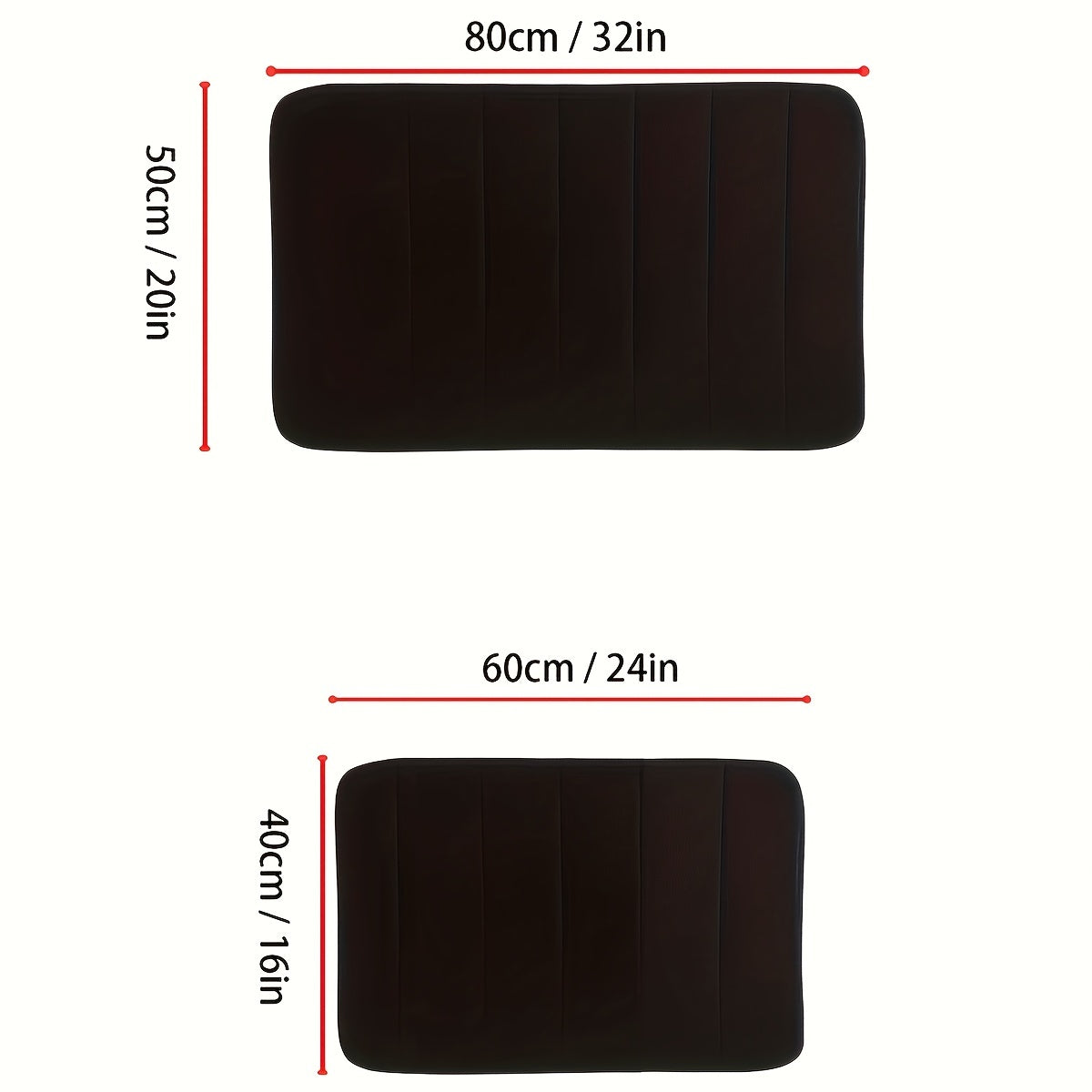 Luxe Anti-Slip Bath Mat - Livia