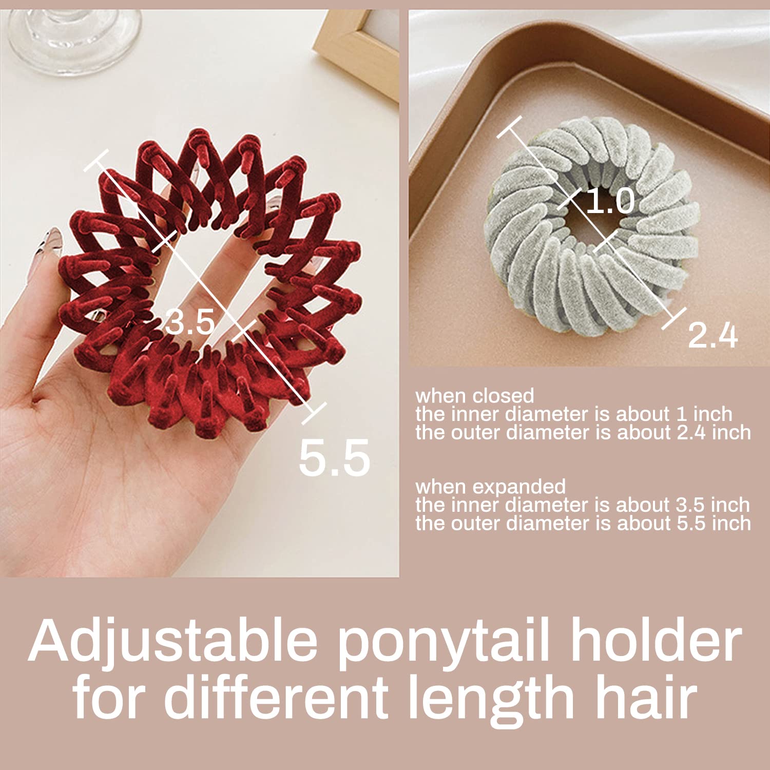 Stylish Bird's Nest Hair Clips - Set of 3