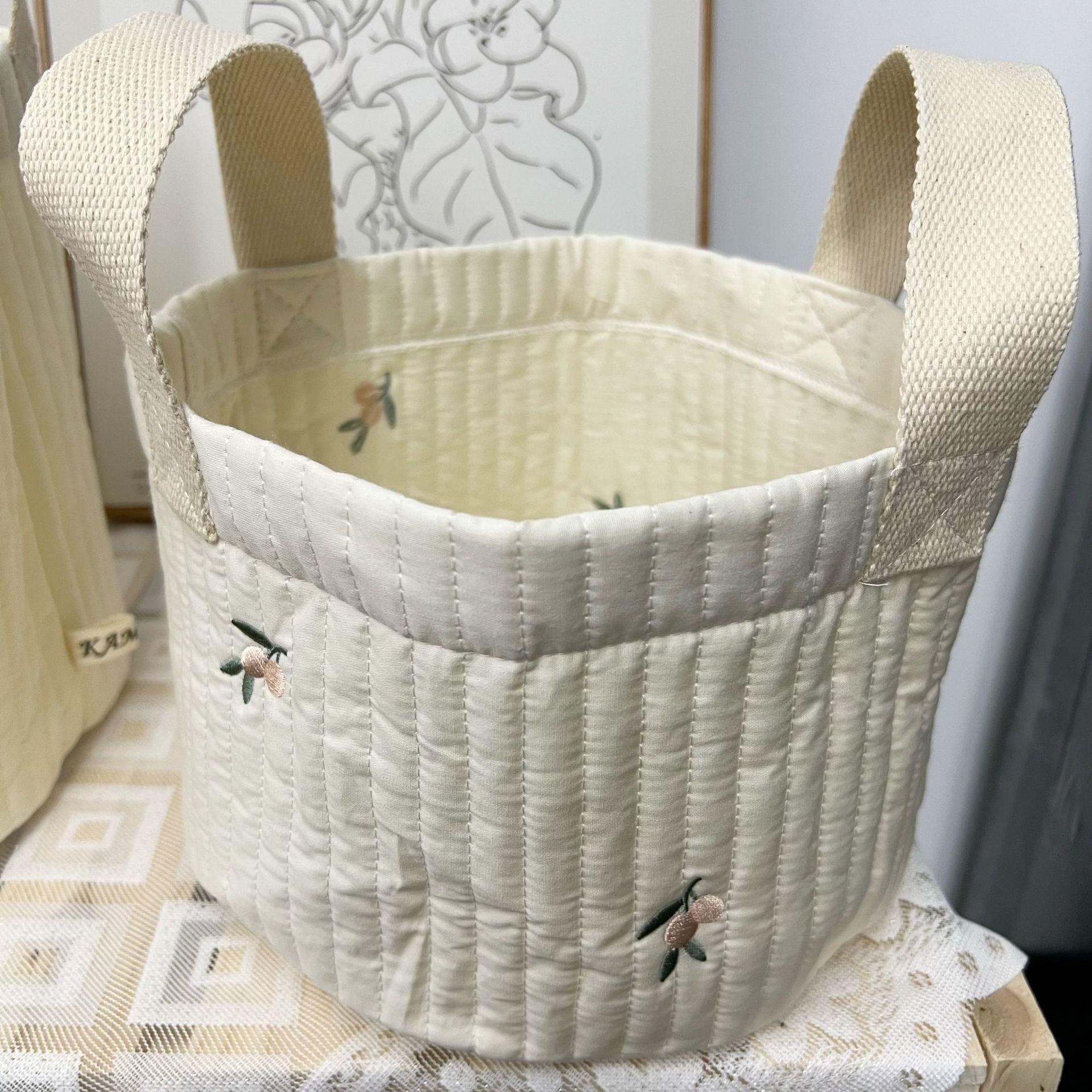 Quilted Fabric Storage Bag for the Children's Room – Buy 1 Get 1 Free