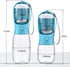 Portable Dog Water Bottle & Food Container