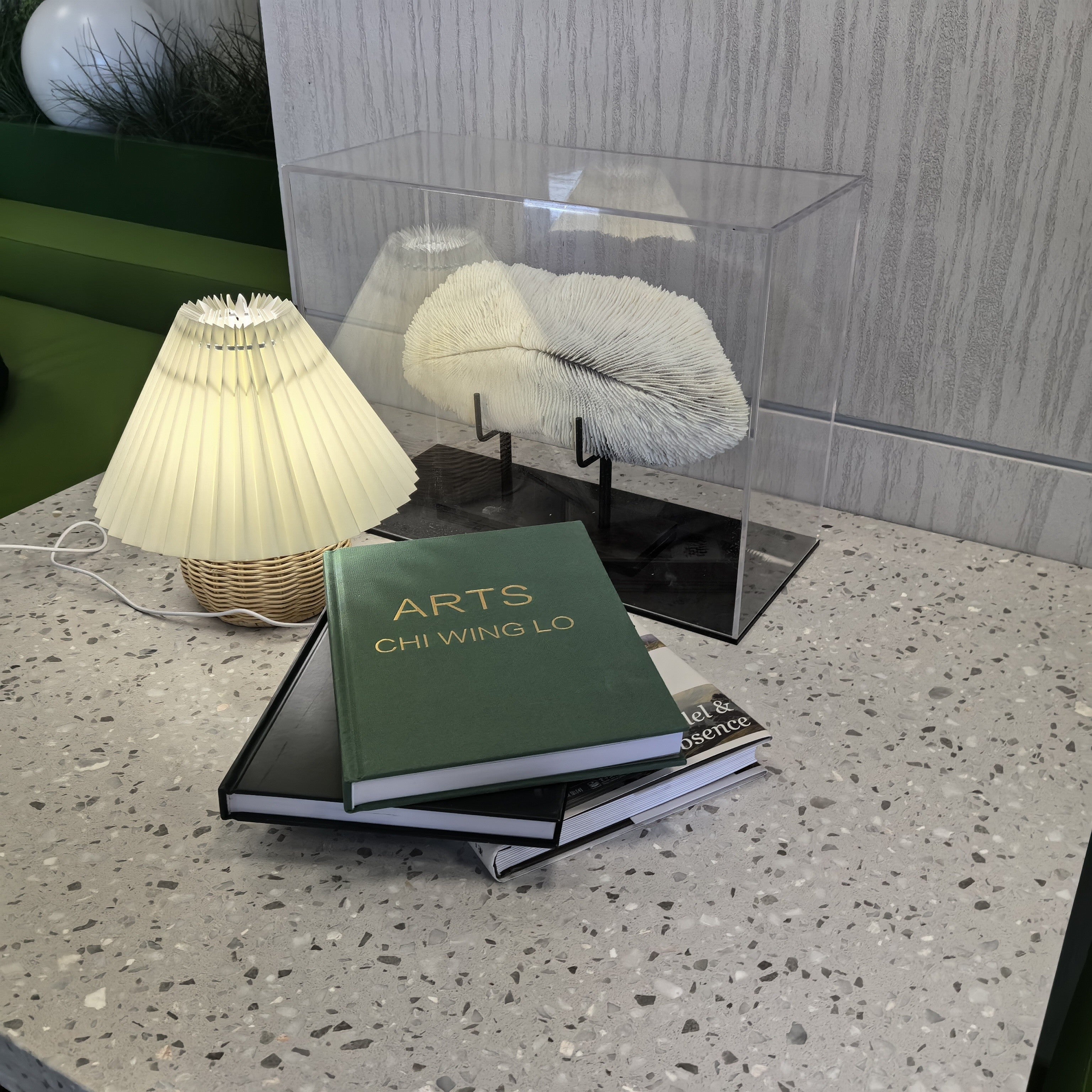 Bamboo Woven Table Lamp - Atmospheric and Refined Design