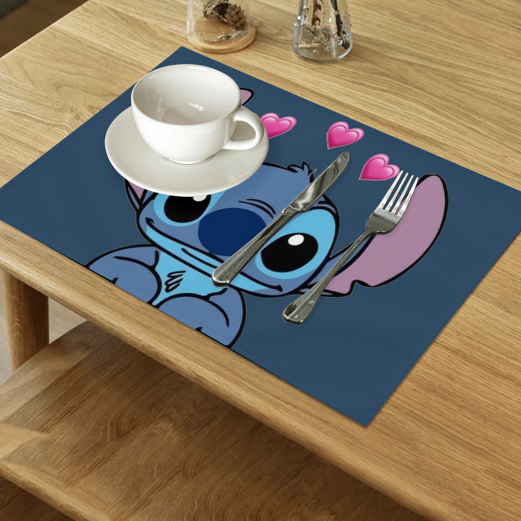 Disney Stitch Placemat – Cute Cartoon for Kitchen and Table Decoration