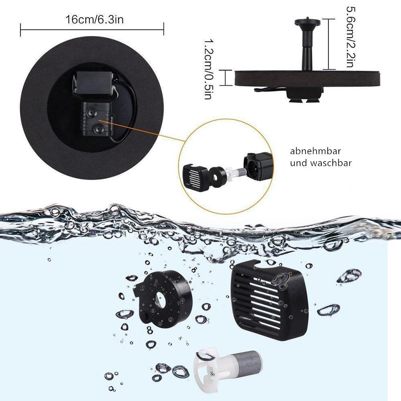 Sandsberg Solar Fountain Pump