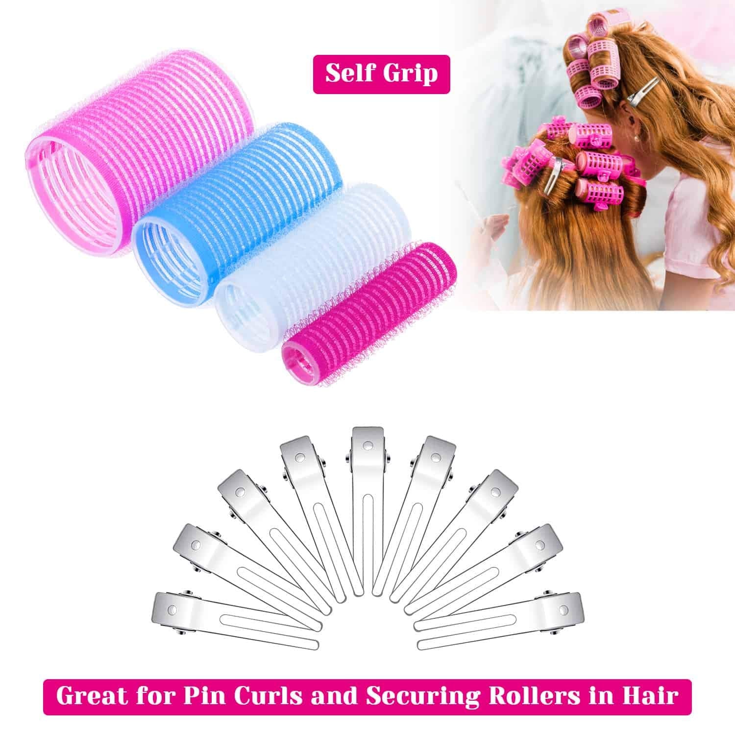 Self-Adhesive Curlers Set – Multicoloured Curlers