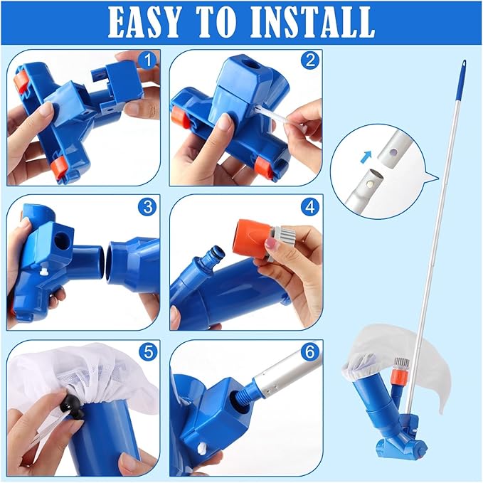 Manual Pool Vacuum – AquaSweep