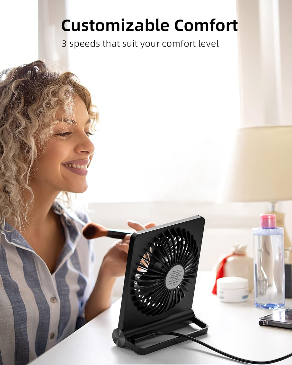 Strong Wind Ultra Quiet Small Table Fan