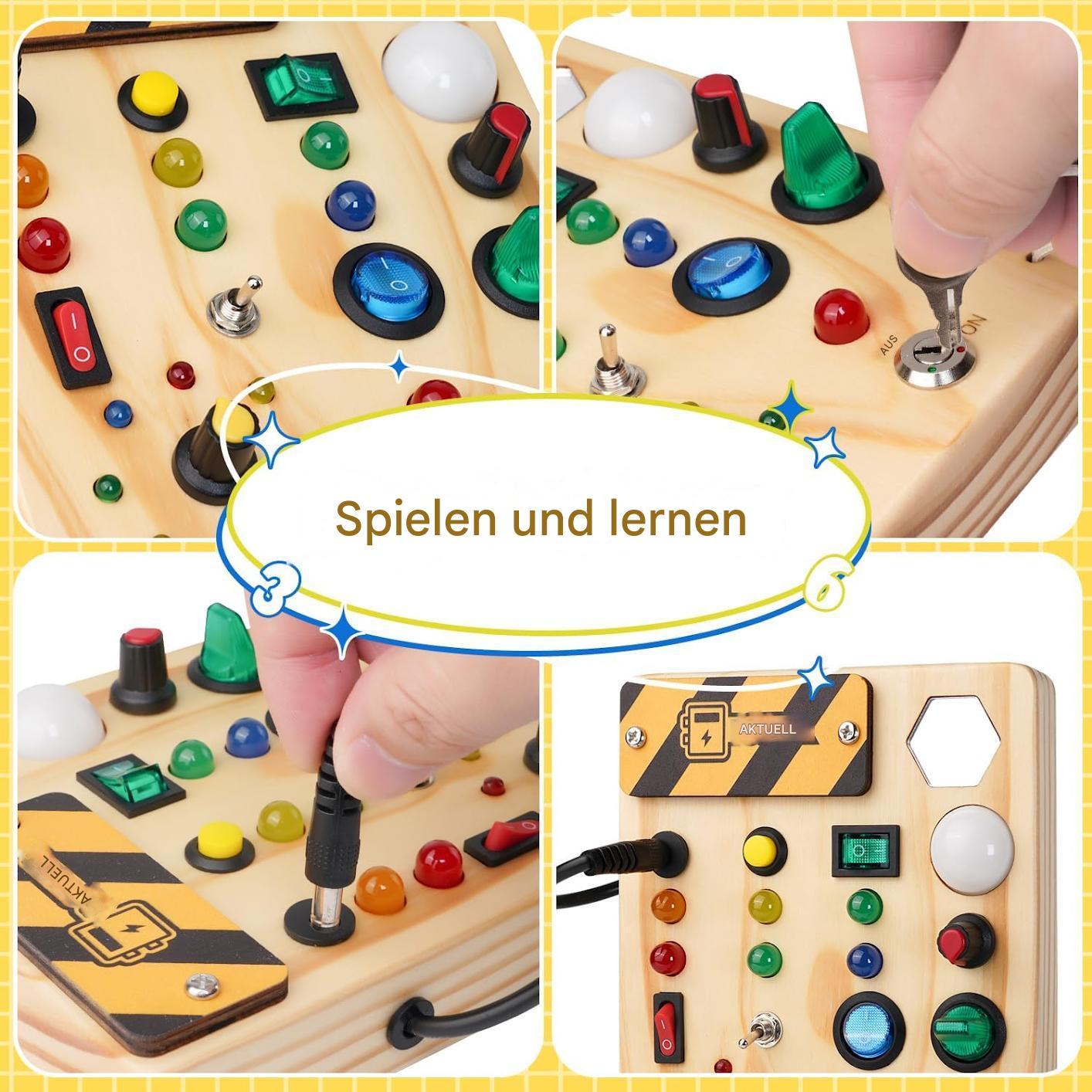 Interactive Montessori Board for Toddlers - BrightStart