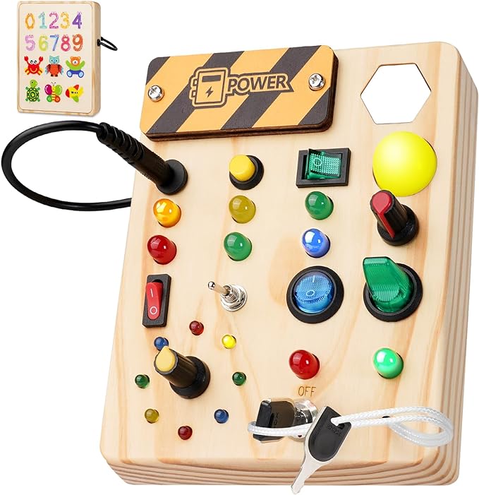 Interactive Montessori Board for Toddlers - BrightStart