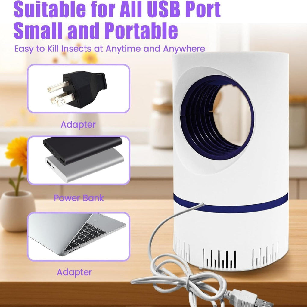 UV Light Insect Trap - Mosquito and Fly Killer for Indoor and Outdoor Use