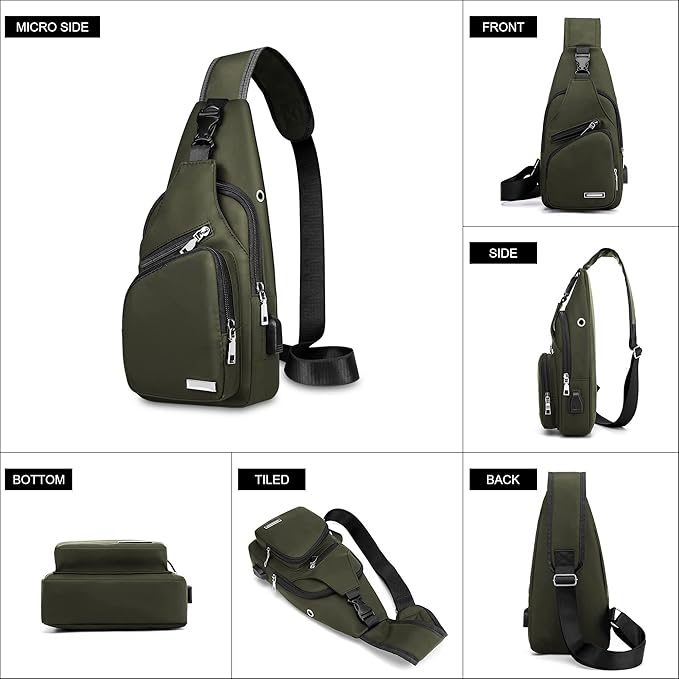 Multifunctional Waterproof Sling Bag - WaveSling
